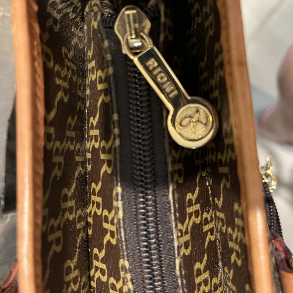 Beautiful Rioni‎ Moda Italia Satchel Signature Teacher's Bag  Like New Co…